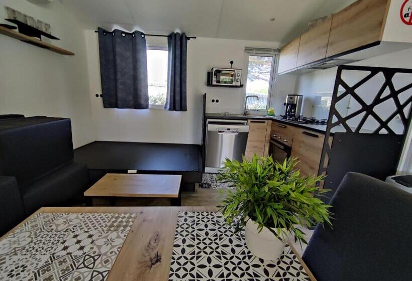 Курорт Sea Blue   Mobil Homes 10 Places Avec 4 Chambres Siblu Proche Océan Mh 735 Ou 828