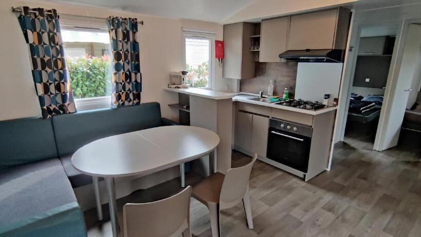 Курорт Sea Blue   Mobil Homes 10 Places Avec 4 Chambres Siblu Proche Océan Mh 735 Ou 828