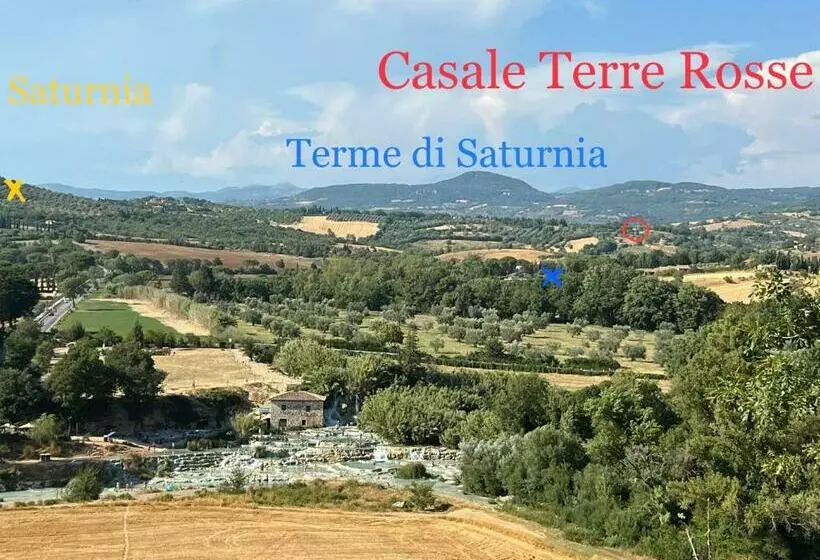 ベッドアンドブレックファースト Casale Terre Rosse