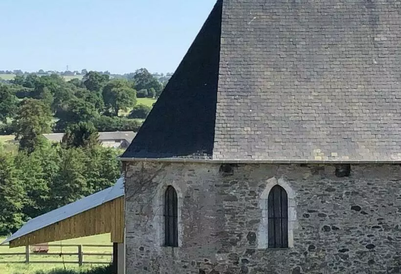 ベッドアンドブレックファースト Ancien Hôtel Aux Moines Pierrefitte St Lo