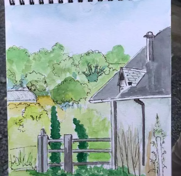 ベッドアンドブレックファースト Ancien Hôtel Aux Moines Pierrefitte St Lo