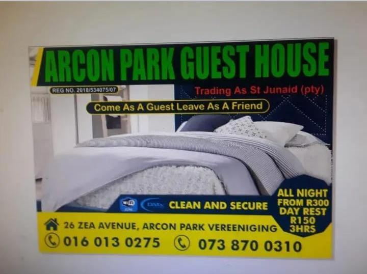 Pension 26 Zea Avenue Arcon Park Guest House