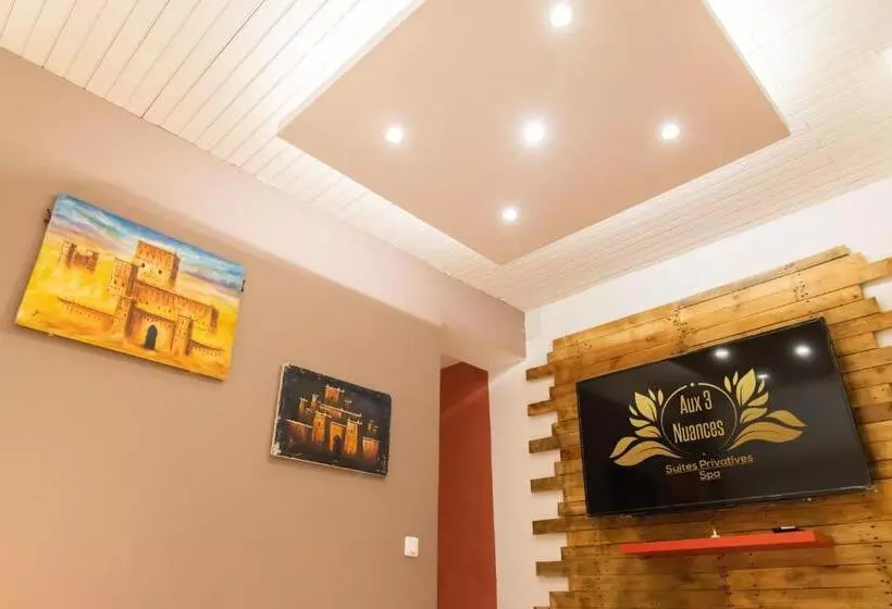 تختخواب و صبحانه Aux 3 Nuances Suites Privatives & Spa