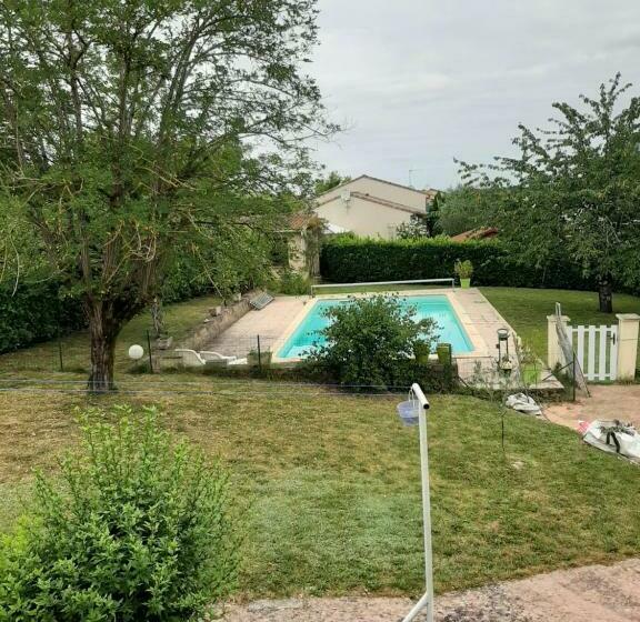 צימר Chambre Maison Piscine