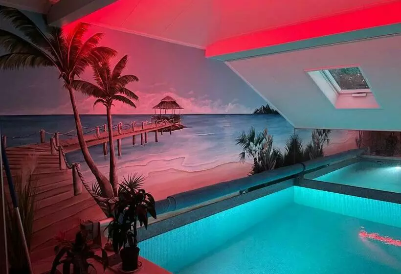 ペンション B&b Eibergen Met Privé Zwembad En Sauna
