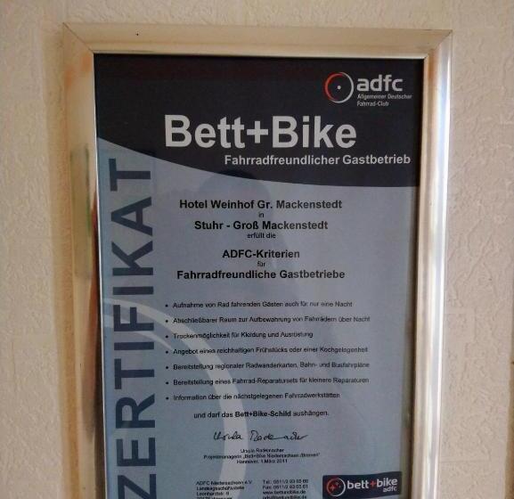 فندق Weinhof Groß Mackenstedt