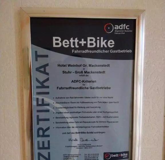 Hotelli Weinhof Groß Mackenstedt