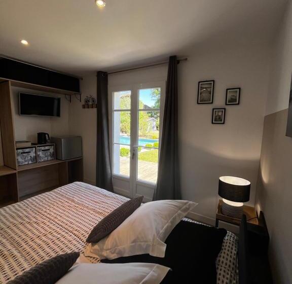 住宿加早餐 Chambre Avec Salle De Bain Privée De La Canopée De Mios