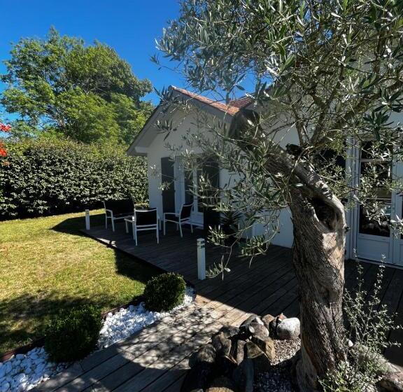 住宿加早餐 Chambre Avec Salle De Bain Privée De La Canopée De Mios