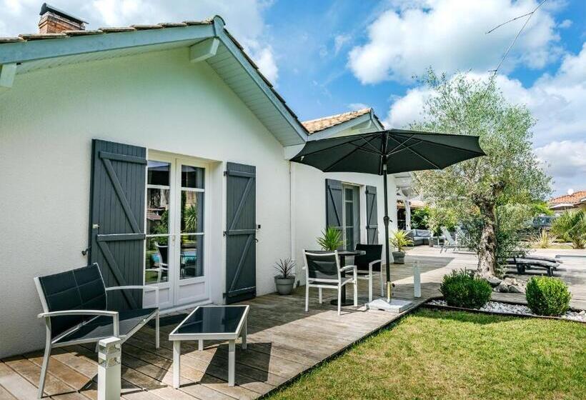 住宿加早餐 Chambre Avec Salle De Bain Privée De La Canopée De Mios