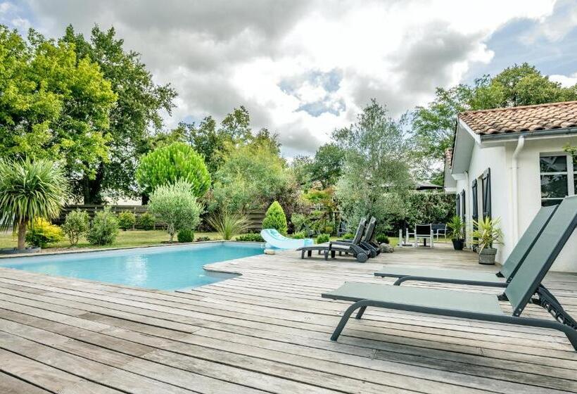 住宿加早餐 Chambre Avec Salle De Bain Privée De La Canopée De Mios