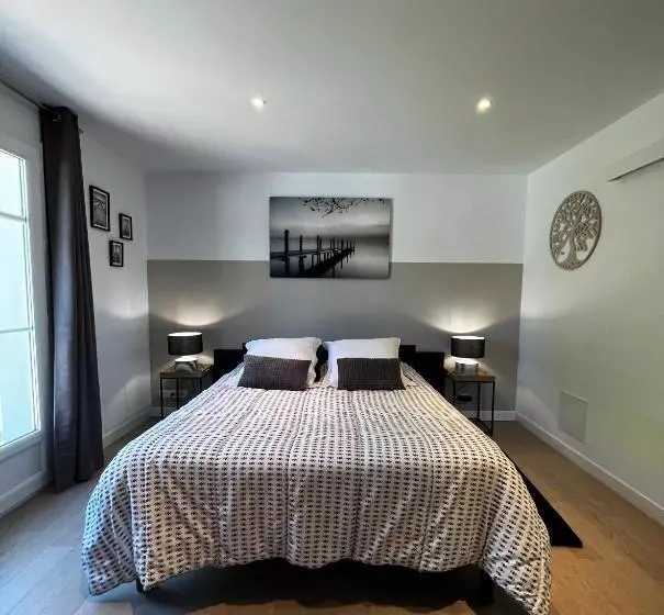 Aamiaismajoitus (B&B) Chambre Avec Salle De Bain Privée De La Canopée De Mios