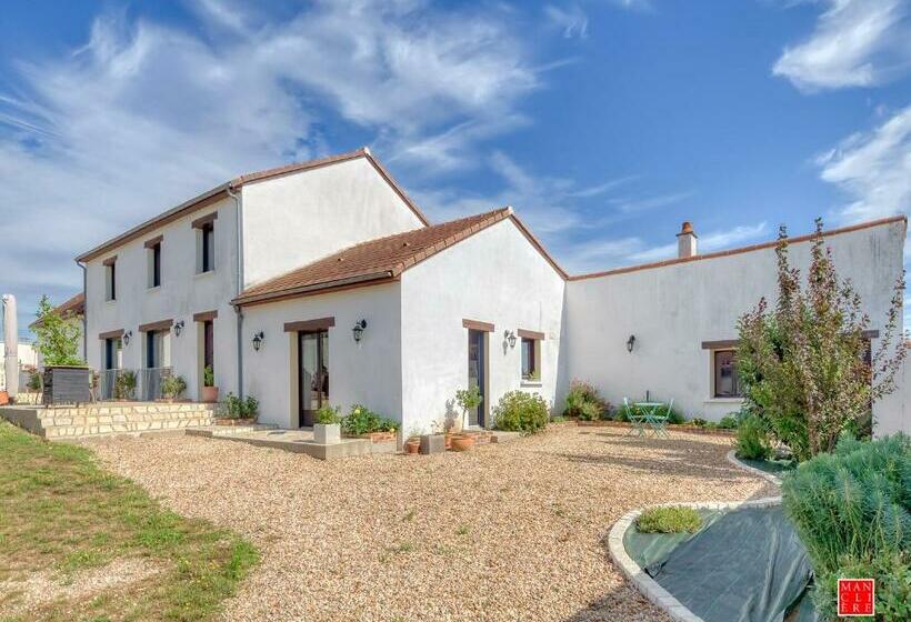 צימר Maison Blanche Piscine Et Petit Déjeuner