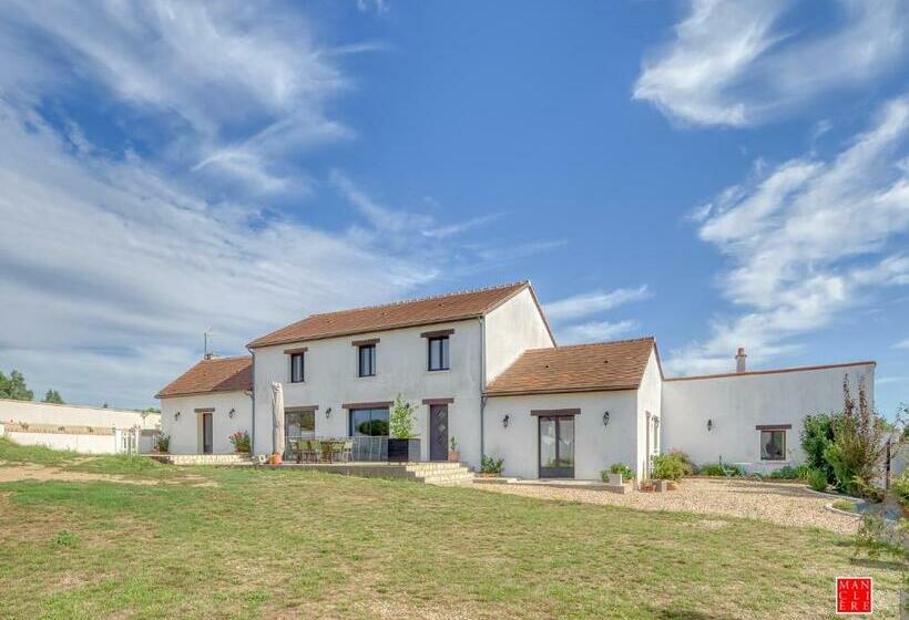 צימר Maison Blanche Piscine Et Petit Déjeuner