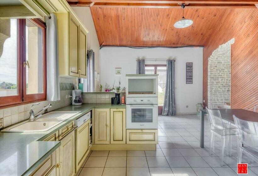 צימר Maison Blanche Piscine Et Petit Déjeuner