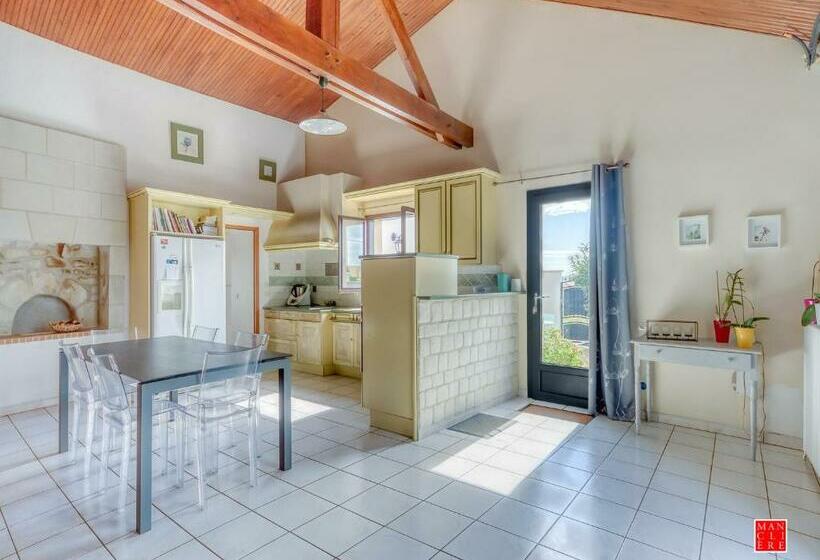 צימר Maison Blanche Piscine Et Petit Déjeuner