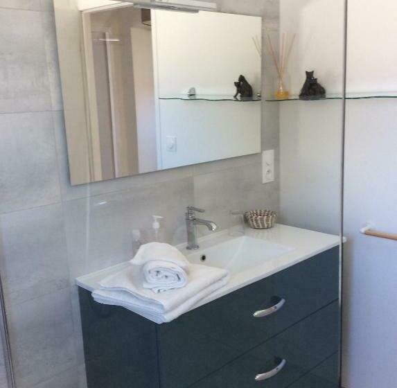 צימר Du Côté De Chez Paule, Chambre Avec Entrée Indépendante Et Salle D Eau Privative