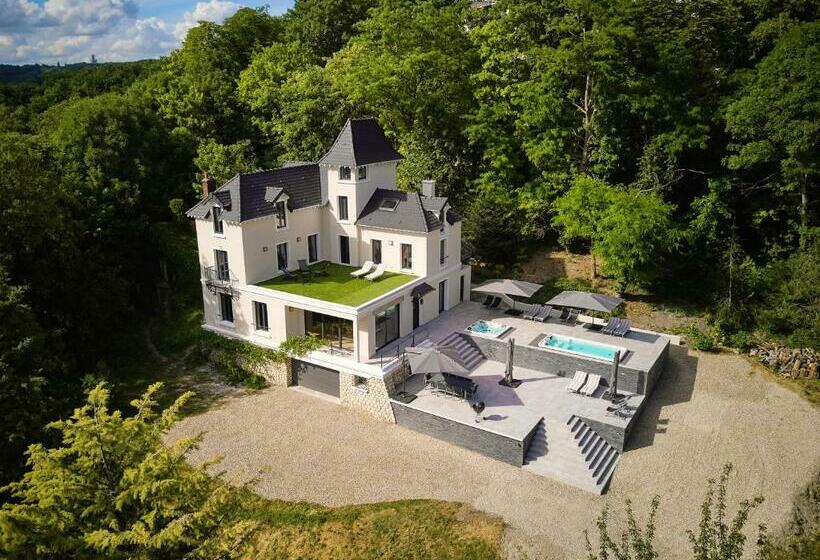 פנסיון La Villa Aubin Belle Demeure Avec Vue Sur Paris