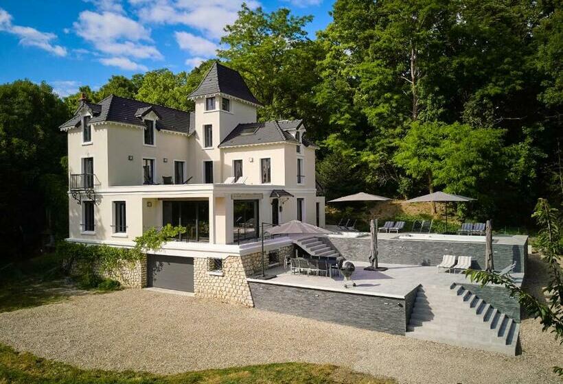 פנסיון La Villa Aubin Belle Demeure Avec Vue Sur Paris