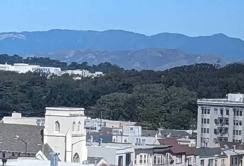 هتل کپسول Sunset Edwardian Bed And Breakfast At Golden Gate Park San Francisco