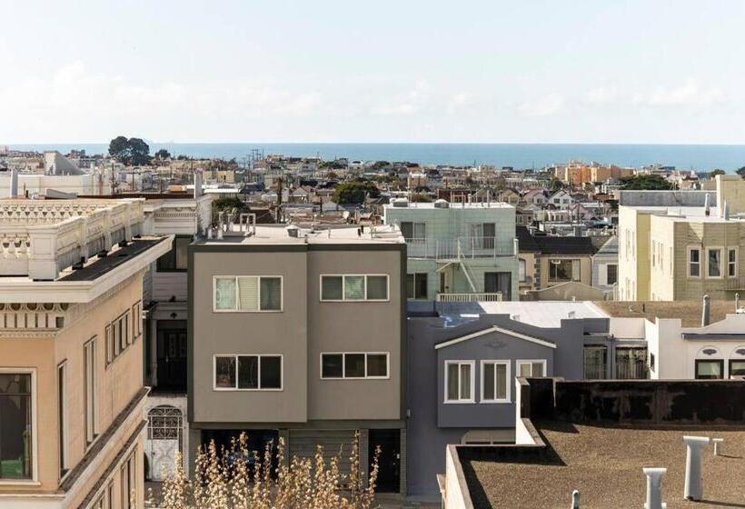 هتل کپسول Sunset Edwardian Bed And Breakfast At Golden Gate Park San Francisco