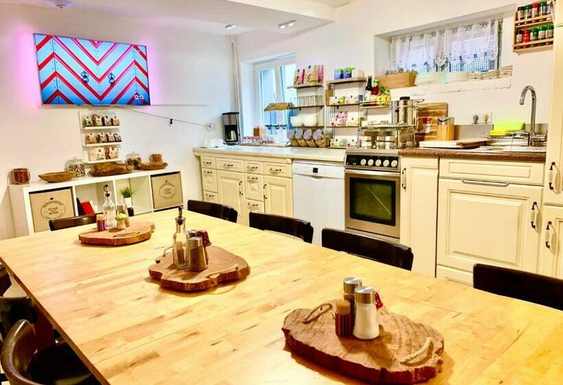 New Hostel Berlin Mitte Free Snack Hot Tea And Coffee