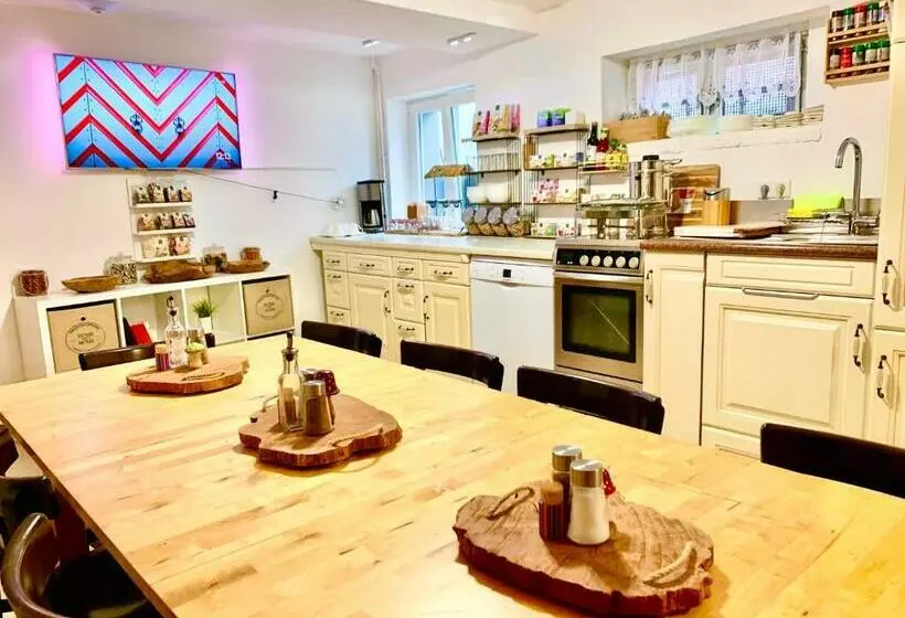 New Hostel Berlin Mitte Free Snack Hot Tea And Coffee