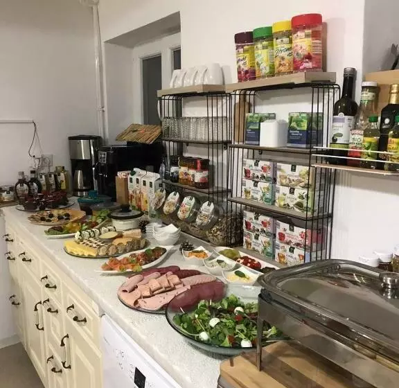 New Hostel Berlin Mitte Free Snack Hot Tea And Coffee