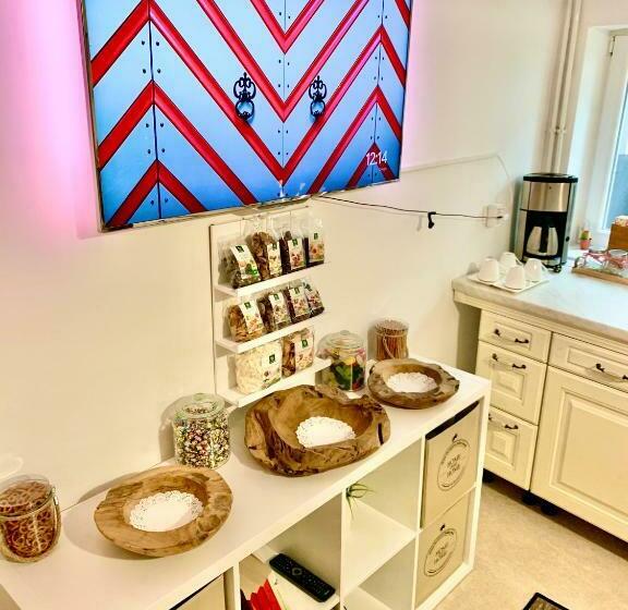 New Hostel Berlin Mitte Free Snack Hot Tea And Coffee