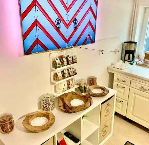 New Hostel Berlin Mitte Free Snack Hot Tea And Coffee