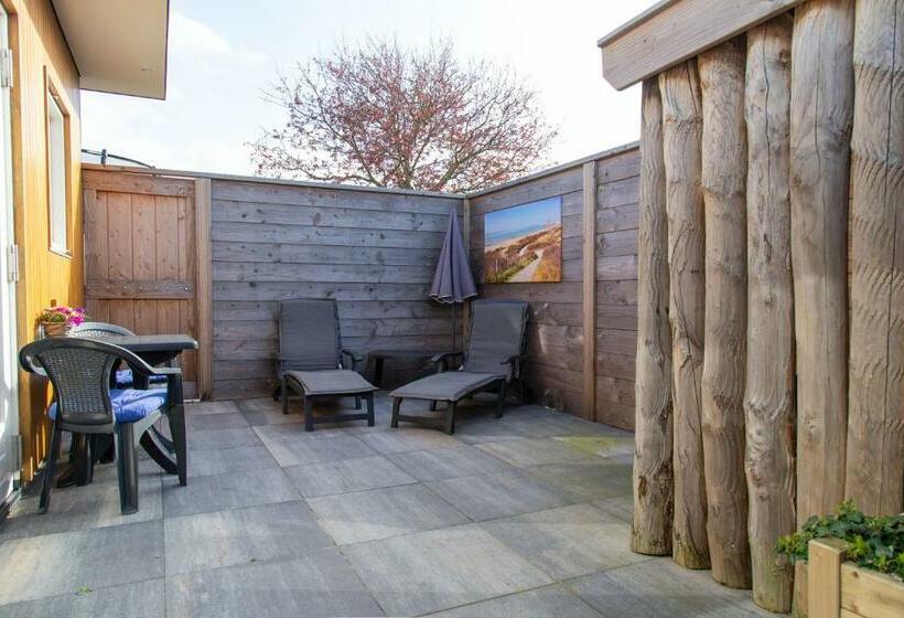 تختخواب و صبحانه Luxe Kamer Chambre Renard Met Eigen Terras