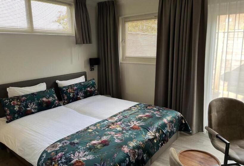 تختخواب و صبحانه Luxe Kamer Chambre Renard Met Eigen Terras