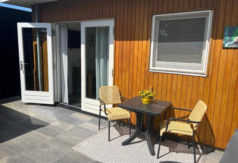 تختخواب و صبحانه Luxe Kamer Chambre Renard Met Eigen Terras