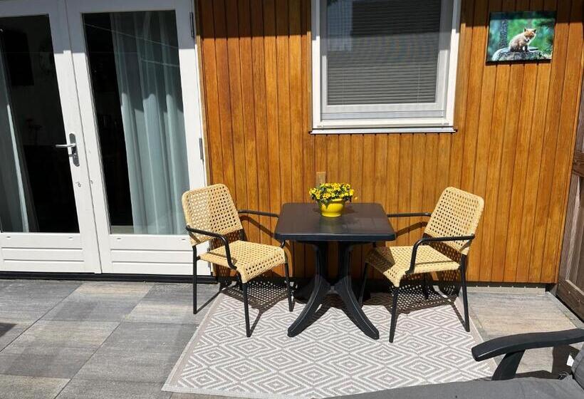 تختخواب و صبحانه Luxe Kamer Chambre Renard Met Eigen Terras