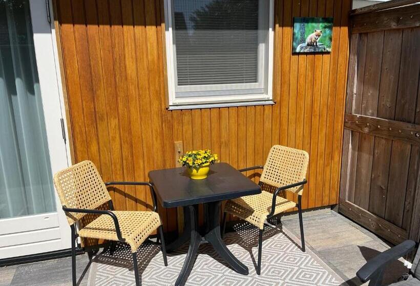 تختخواب و صبحانه Luxe Kamer Chambre Renard Met Eigen Terras