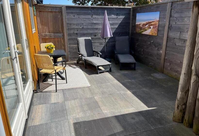 تختخواب و صبحانه Luxe Kamer Chambre Renard Met Eigen Terras