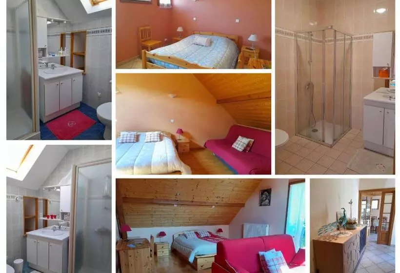 ベッドアンドブレックファースト Les Chambres Du Cru