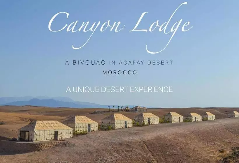 Hotelli Canyon Lodge Désert Agafay