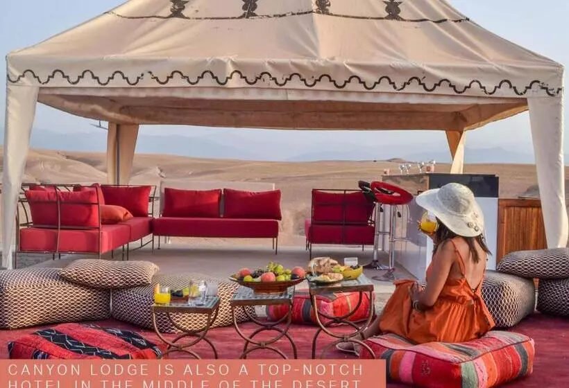 Hotelli Canyon Lodge Désert Agafay