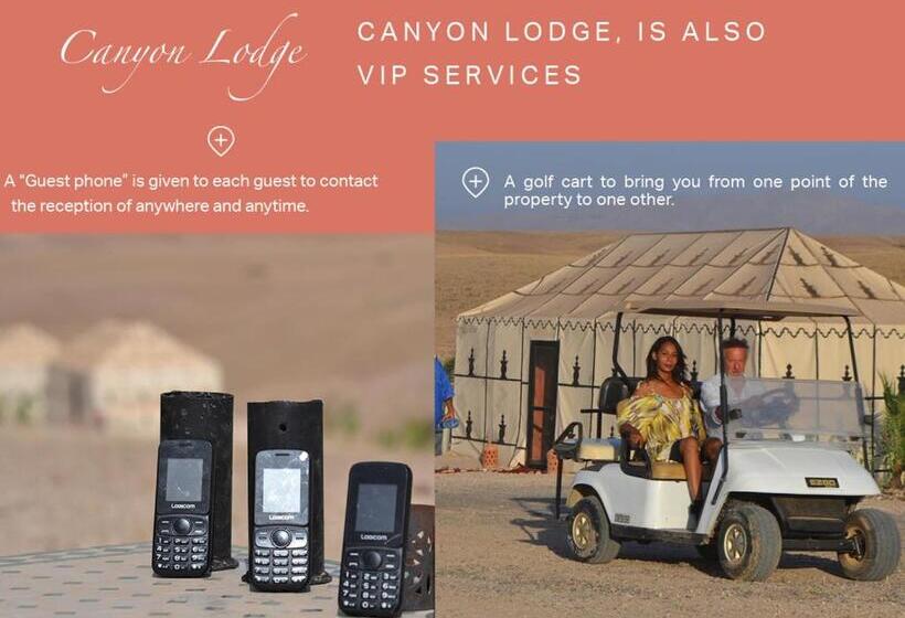 هتل Canyon Lodge Désert Agafay