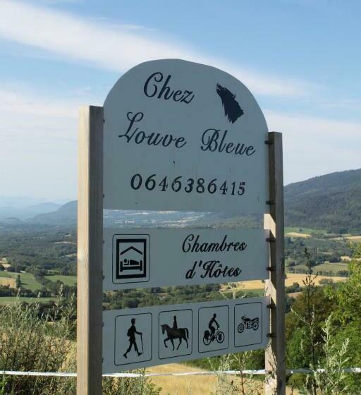 צימר Chez Louve Bleue