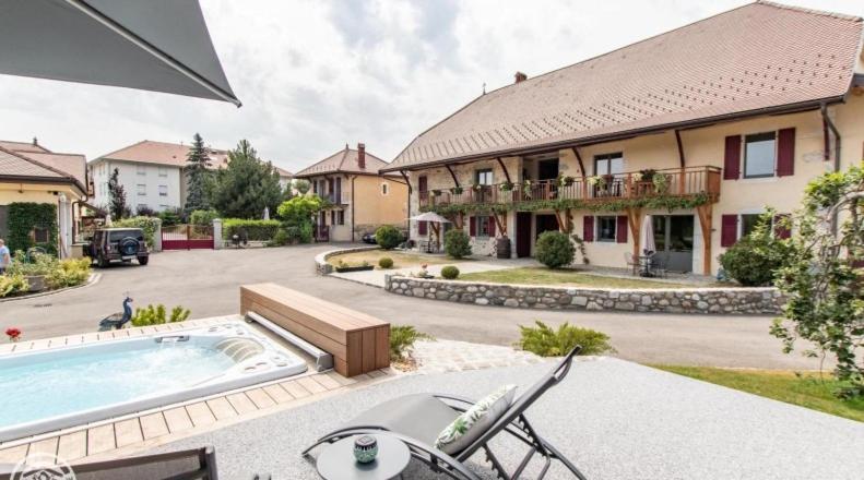 住宿加早餐 Le Paon Bleu Annecy Poisy