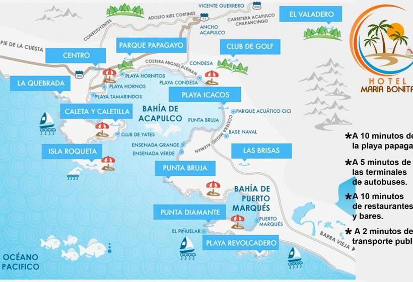 酒店 Maria Bonita Acapulco