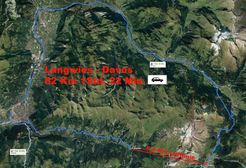 تختخواب و صبحانه Bnb Ernesto Langwies Not Davos