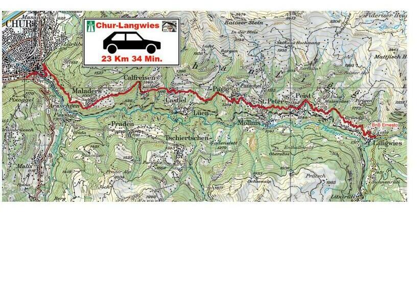 تختخواب و صبحانه Bnb Ernesto Langwies Not Davos