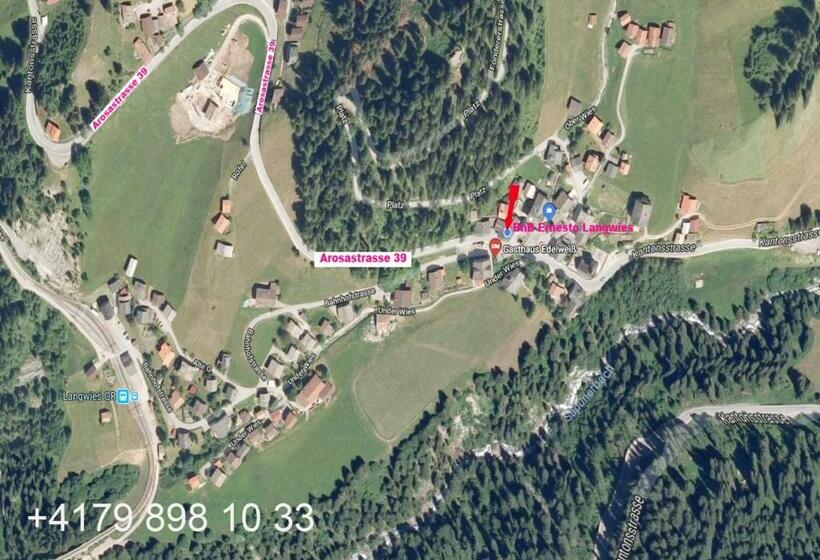 تختخواب و صبحانه Bnb Ernesto Langwies Not Davos