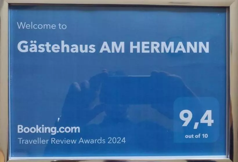ペンション Gästehaus Am Hermann