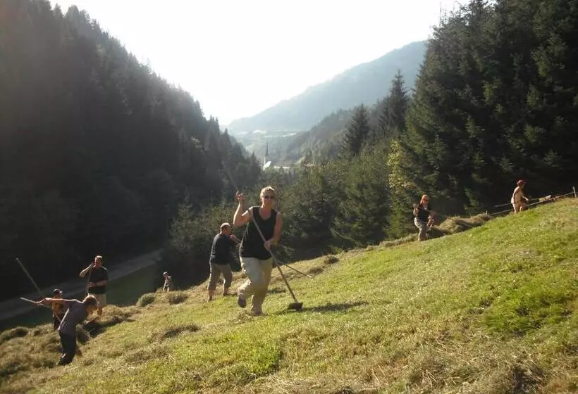 ホテル Vordersattlegghofhütte