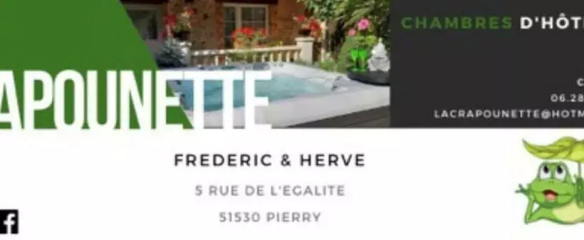 ベッドアンドブレックファースト La Crapounette