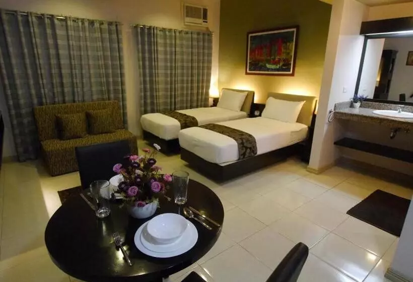 تختخواب و صبحانه New Manila Suites